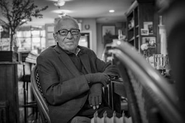 Tony Vaccaro at Manducatis Rustica Long Island City, New York, 2020